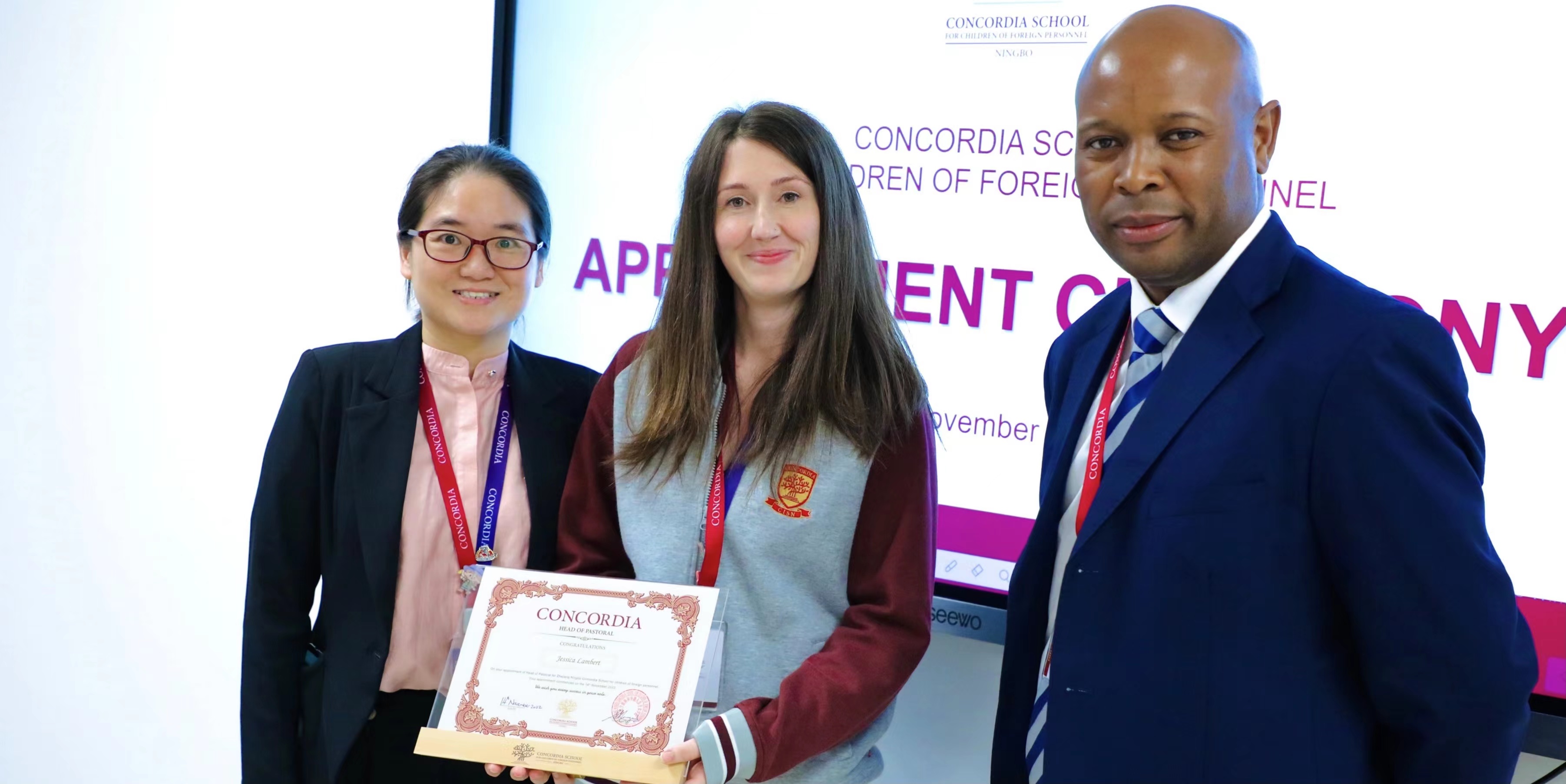 Appointment Ceremony in CISN